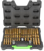 JBM CAMPLLONG 52753 - ESTUCHE PUNTAS 55 PIEZAS HEAVY DUTY