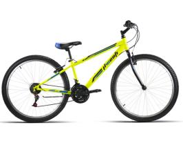 JLWenti 37215 - BICI MTB 24" NIÑO AMARILLO 2022 ACERO ECO "B300"