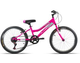 JLWenti 37208 - BICI 20" NIÑA ROSA 5 VEL. MOD.1200 2023