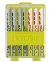 RYOBI RAK10JSB - ESTUCHE DE 10 HOJAS DE SIERRA