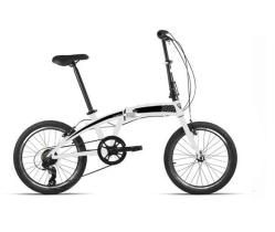 JLWenti 37257 - BICI PLEGABLE 20" ACERO 6VEL.REVO SHIM. BLANCO